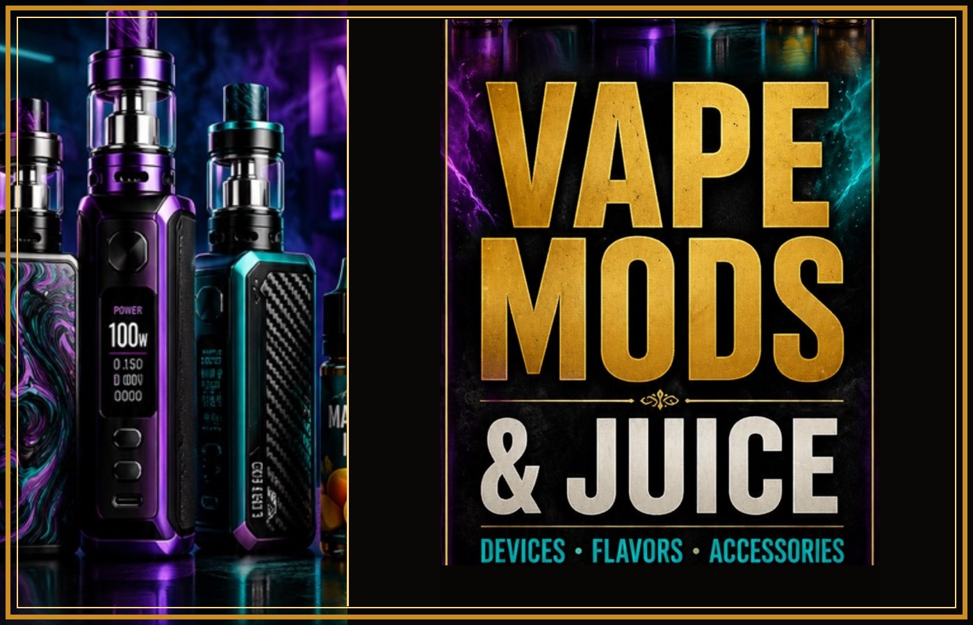 Vape mods and juice